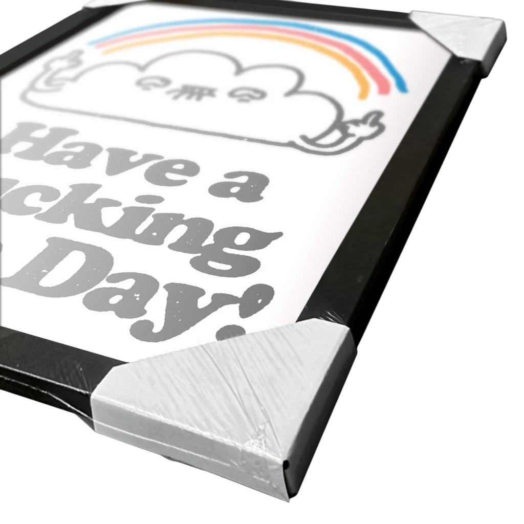 Vo Maria Have A Fucking Nice Day Framed Poster