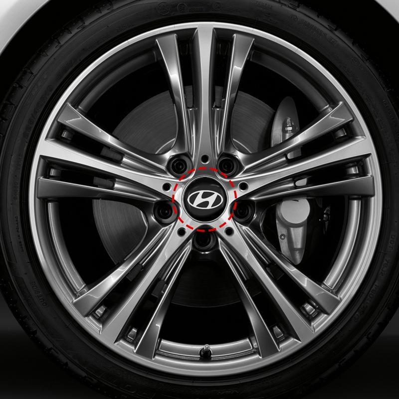 4 Stück 60mm Auto Radnabenkappen Auto Radmitte Abdeckung Radkappen Autozubehör Für Hyundai Santa Fe Sonata Solaris Azera Creta I30 Ix25 Tucson IX35