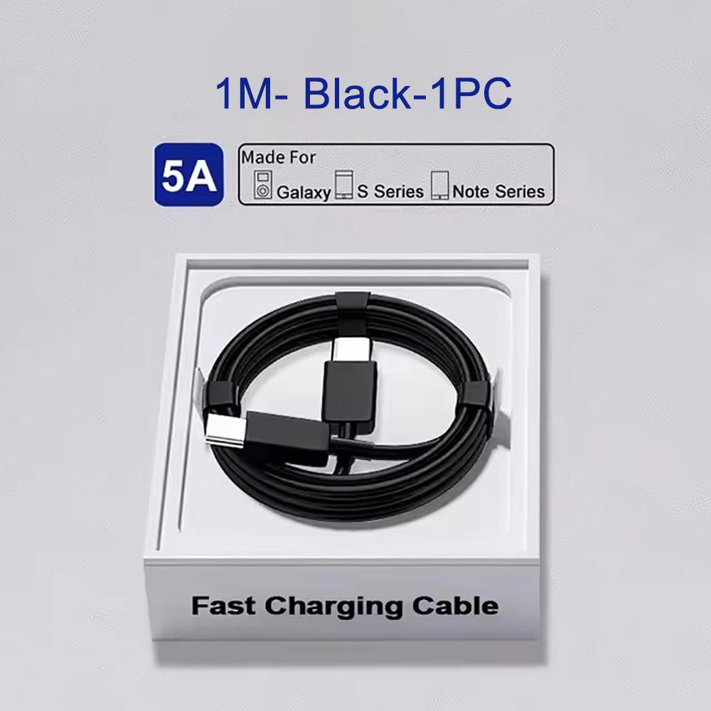 

Для Samsung 2 Stuks Pd 45W 5a Usb C Кабель для Samsung Galaxy S22 S23 Ultra Note 10 + 5G 20 A53 A54 Usb C Snel Opladen Datakabe