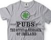 Funny Irish Pubs Sunblock T-Shirt: St. Patrick's Day Gift
