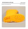 Damesmode Hoge Waterdichte Antislip Rubberen Regenschoenen met Zachte Zool