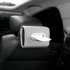 Porta Fazzoletti per Auto, Copertura Scatola Fazzoletti in Pelle PU per Sedile Posteriore Auto, Perfetto per l'Organizzazione e gli Usi Quotidiani