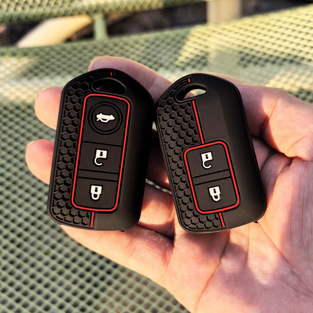 New Silicone Car Remote Key Case Cover For Toyota Vios 2014 Keychain Key Holder Fob Key Shell Accessories