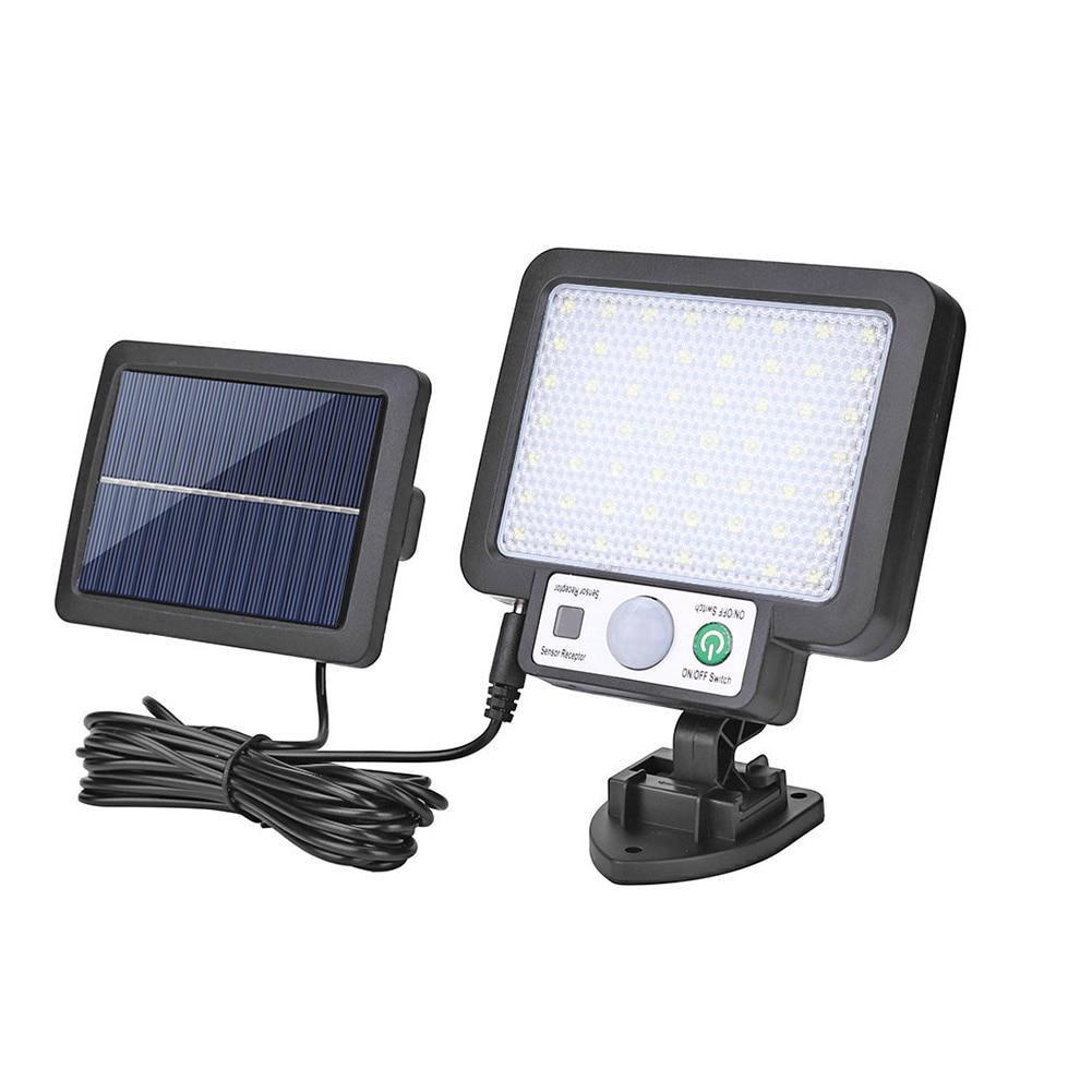 LED Split Solar Wall Light Outdoors Waterproof Motion Sensor Induction Street Security Solar Lamp for Garden Decoration Lighting