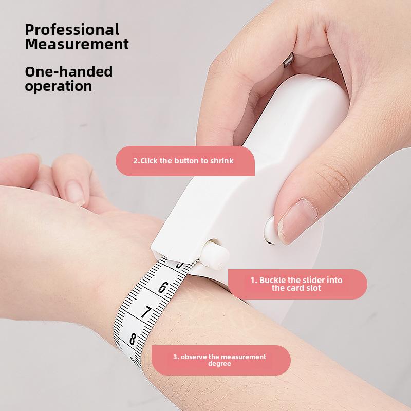 Multifunktionales Körperumfang-Messband, Automatisches Präzisions-Tragbares Taillenumfang-Messband