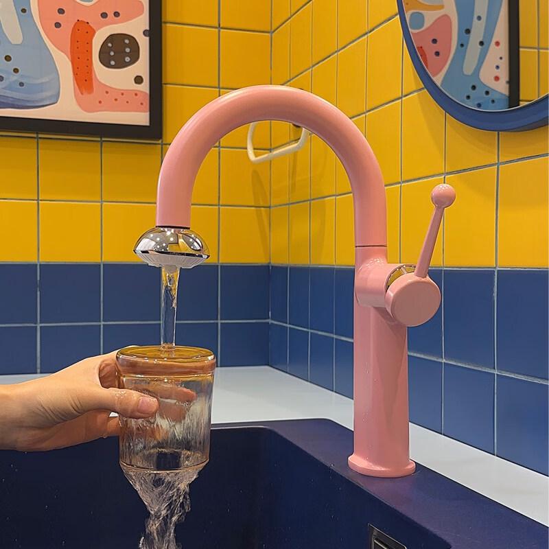 Yipan Home Hot & Cold Liftable Rotary Faucet