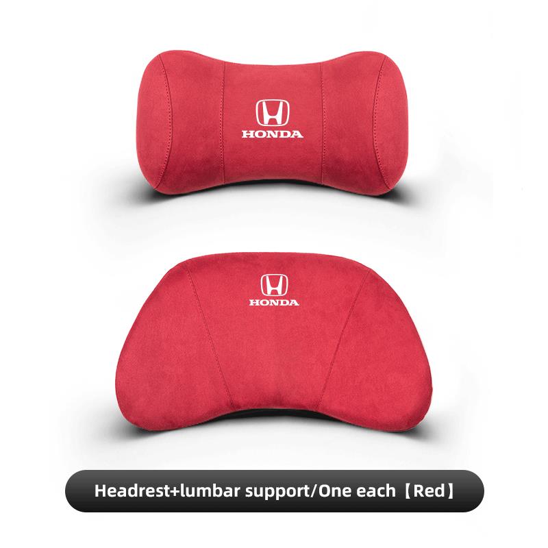 Car Neck Protection Pillow Headrest Lumbar Support For Honda Civic Fit Jazz Accord Pilot CRV Odyssey Passport City Shuttle HRV