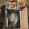 Portable 360° Rotating BBQ Grill: Easy-Clean, Outdoor Camping & Picnic Grill with Detachable Rack