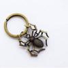 Horror Spider Creative Pendant Key Clasp Halloween Prop Toys