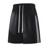 Casual Shorts Men's Ice Silk Feeling Mid-length Pants Loose Striped Sports Pants