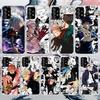 Jujutsu Kaisen Japan Anime Soft Phone Case For Samsung Galaxy A52 A53 A12 A13 A22 A23 A32 A33 A72 A73 5g A02s A03s A50s Pattern