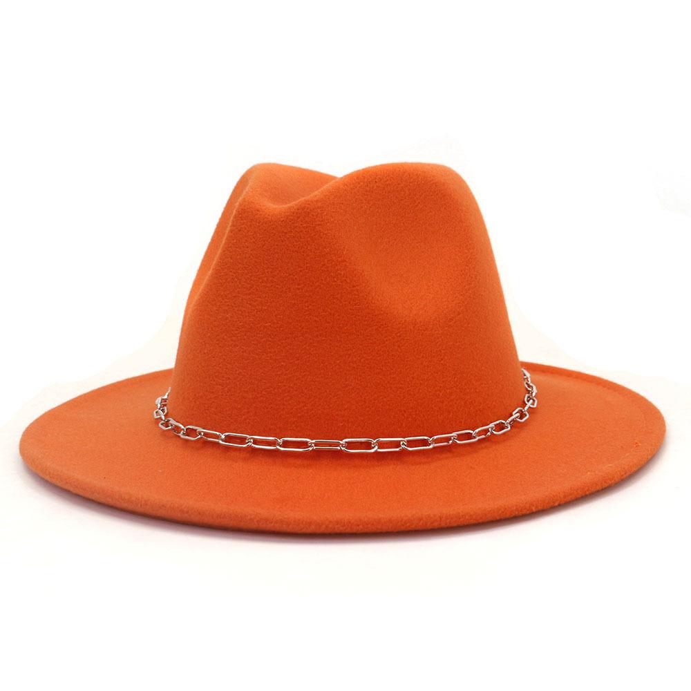 Kapelusze damskie nowa jesienno-zimowa filcowe kapelusze fedora mężczyźni Panama kościół czapka jazzowa dekoracje ślubne kapelusze sukienka pamelas para bodas