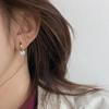 Solitaire 1ct D Moissanite Earrings for Women Diamond Silver Hoop Earrings 925 Drop Earrings Girls 14k Gold Plated