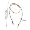 120cm PU Leather Bag Strap Crossbody Shoulder Bag Strap Luggage Strap Mobile Phone Lanyard Handbag Handle Replacement Bag Belt