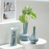 Marble Ceramic Vase Chinese Vintage Bottle Flower Vase Floral Arrangement Accessories Ceramic Ornament Living Room Decoration