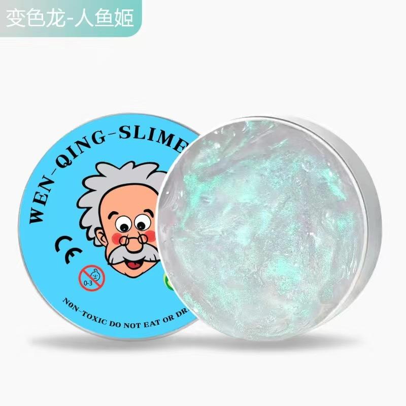 Colorful Non-Newtonian Liquid Decompression Toys For Children Transparent Elastic Modeling Compound Non Toxic Creative Crafts