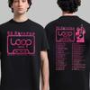 Summer Hot Sale Singer Ed Sheeran Loop 2026 Tour Graphics Cotton T-shirt Y2K Unisex Streetwear Oversized T-shirt Harajuku Hip Hop Punk T-shirt