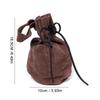 Costume Accessories Leather Drawstring Bag Medieval Vintage Belt Pouch Waist Bag Renaissance
