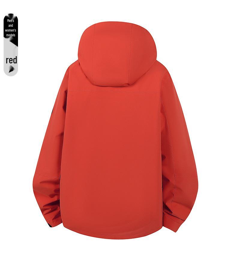 Unisex Winter 3-in-1 Shell Jacket Set for Couples - Mountaineering & Outdoor Workwear