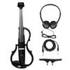 IRIN 4/4 Violin Electric Silent Smart Violin Carbon Fiber Electric Violin Pro String Instrument with Shoulder Rests Headphones