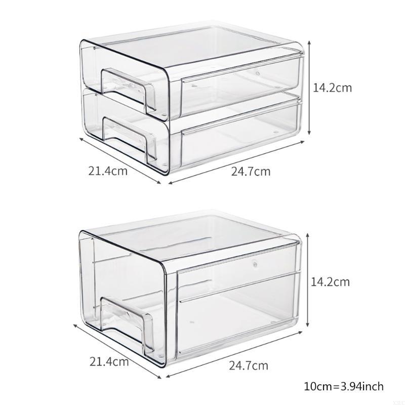 Refrigerator Freezer Cabinet Kitchen Drawer Accessories Box X3UC
