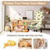 Milk-Silk Chair Cover Ins Style Printed Soft Dustproof Non-Slip Decorative Dining Cover Modern Minimalist Home Chair Protector