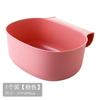Household Handheld Culinary lidless Trash can organizer Cabinet door Trash basin Innovative Household desktop clutter organizer basket