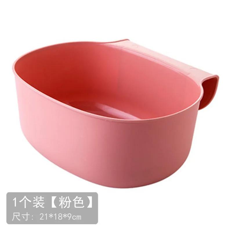 

Household Handheld Culinary lidless Trash can organizer Cabinet door Trash basin Innovative Household desktop clutter organizer basket