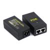 1Pcs Desktop Poe Power Injector Ethernet Adapter Surveillance Cctv For Ip Camera Power Supply 24V 1A 48V 0.5A 24W
