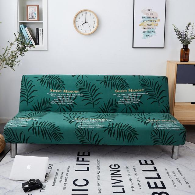 Sofa Bed Cover For Living Space Folding Sofa Covers Elastic Spandex Safe Soft Protector Slipcovers Durable Material