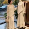 2025 Women's Winter Knit Top & Skirt Irregular Casual Set