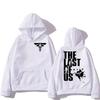 Firefly-game Men Hoodie Front Firefly Symbol Print, The Last of Us Text Back Graphic, Soft Fleece Pullover Sweatshirt for Sport Daily Casual Wear