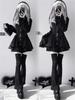 Dress Solid Long Layered Slimming Pleated Subculture Everyday Outings [Yhsuoxfd] Women's 2-Piece Set, Color, Sleeves, Look, Above-the-Knee, Shorts,