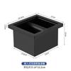 Coffee Residue Box Bottomless Bucket Embedded Powder Residue Box Coffee Utensils Small Coffee Residue Bucket Powder