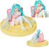 New Hatsune Miku Figure large base high quality Kawaii long hair Figurine Girls Collectable Pvc Model Toys Kids Desk Orname