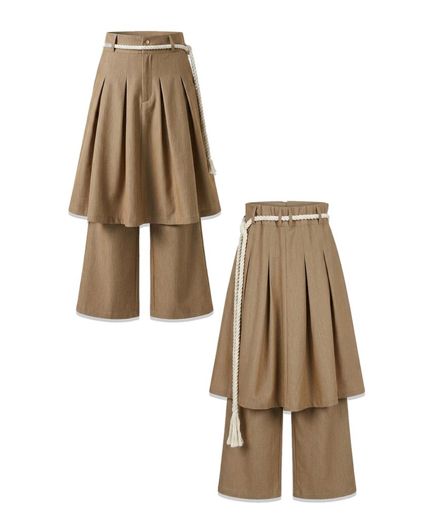 Lekyulli Skirt Pants Beige (Ver. 26Ss)