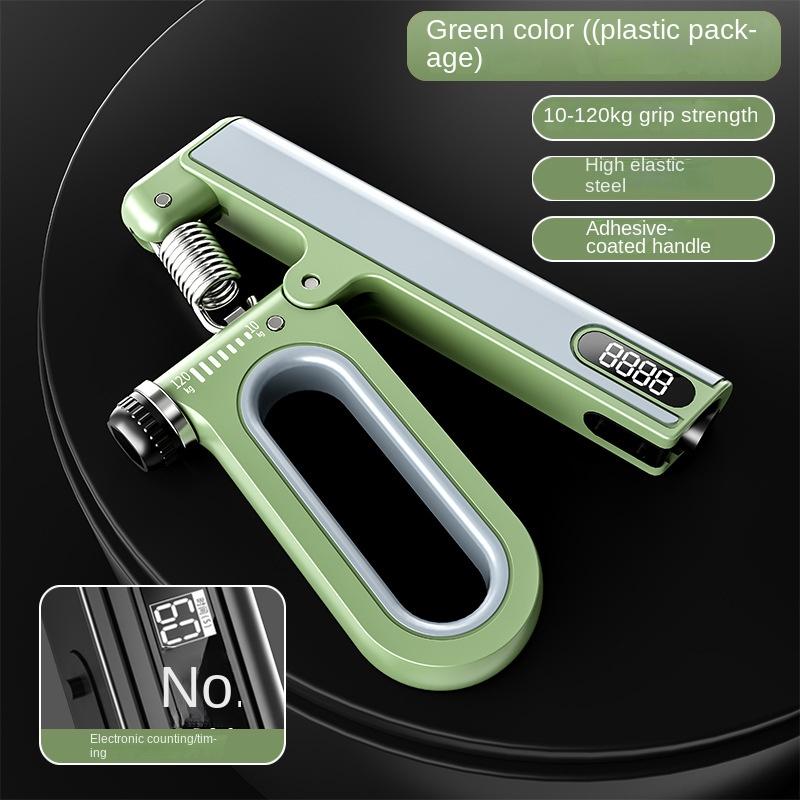 

10-120 кг Регулируемые электронные ручки для укрепления предплечий, силовые упражнения, более сильные мышцы, тренажерный зал, фитнес-тренировочные ручки