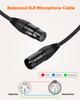 XLR Cable, CableCreation XLR Male to XLR Female (XLR Cable) Balanced Cable 3-Pin Microphone Cable XLR Converter Canon Cable Black1.8M