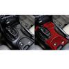 For Chevrolet Corvette C5 2000-04 Red Carbon Fiber Gear Shift Panel Cover Trim A