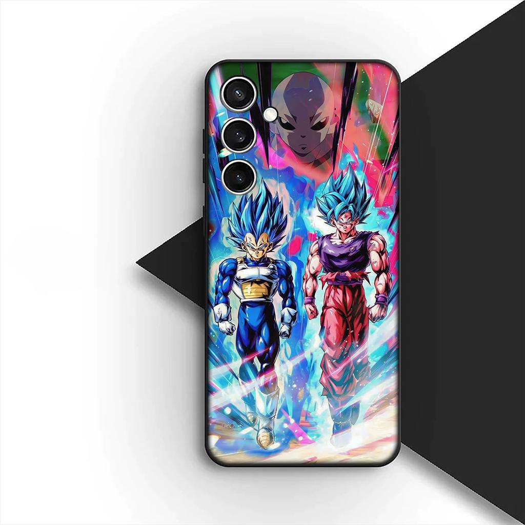 Vegeta Dragons Gokus Balls Super Cover for Samsung Galaxy S25 S24 S23 FE Ultra Plus S7 Edge S25+ S24+ A56 5G + Coque Phone Case