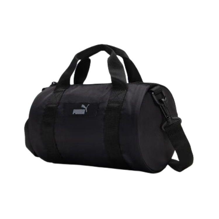Puma Fashionable Zipper Detachable Shoulder Strap Fabric Shoulder Crossbody Tote Bag Women bags Black 090275-01