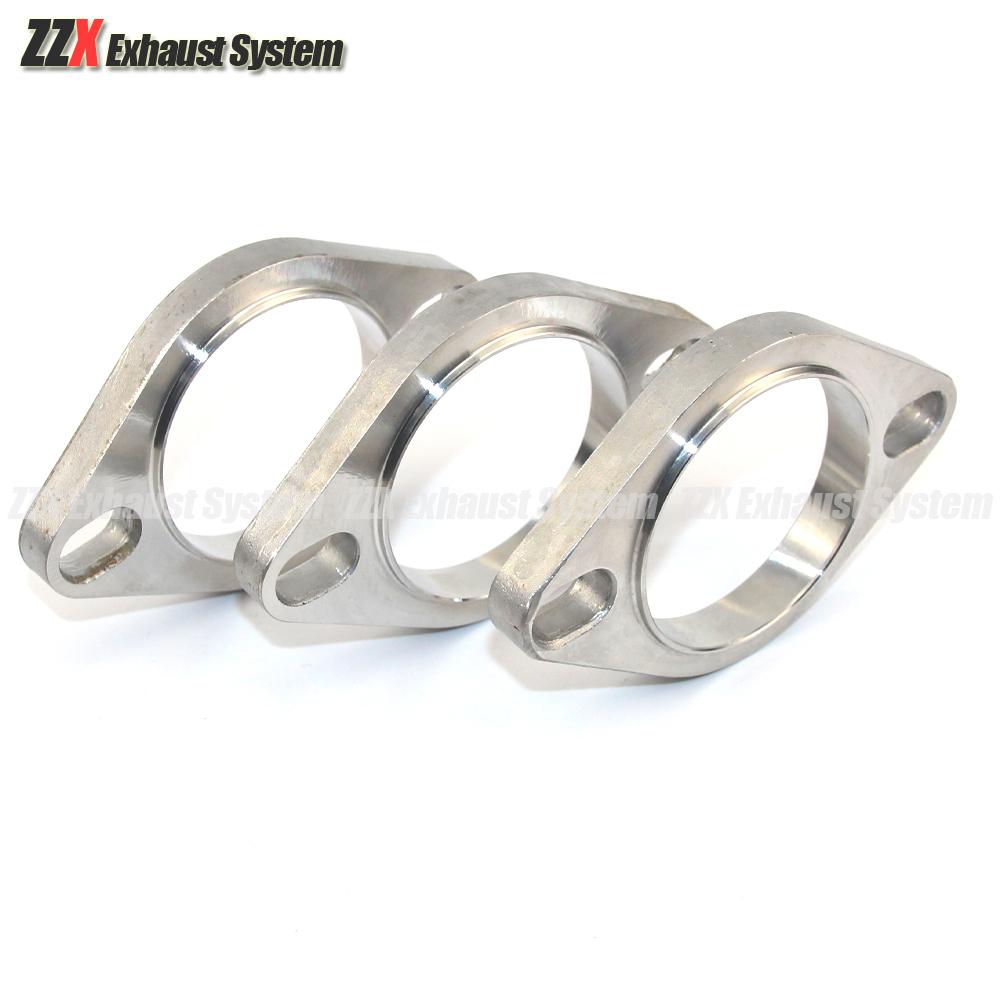 Accessories Universal Stainless Steel Exhaust Muffler Flange Exhaust Pipe Connection 51mm 63mm 76mm Joint