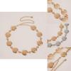 Ethnische Goldmetall Hohl Geometrische Taillenkette Für Frauen Sommer Mode Accessoire