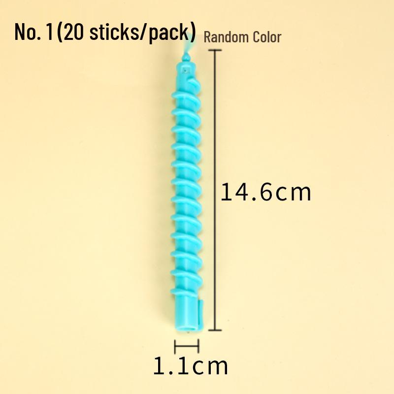 Complete Spiral Perm Kit: Hair Salon Cold Perm Tools & Screw Rod Curling Irons