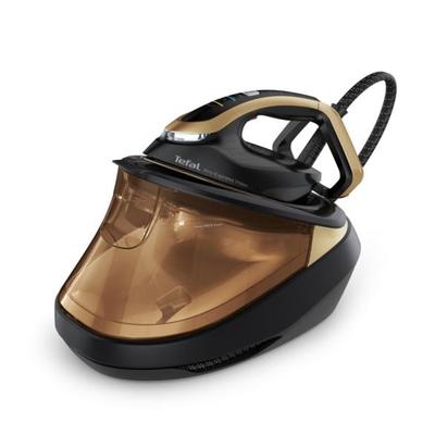 Tefal Gv9823e0 Pro Express Vision 3000w Smart Led Light Steam Generator Black and Gold