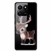 Phone Case For Honor 400 Smart Play 10T Case Luxury Cartoon Tempered Glass Hard Back Cover For Honor X7d Case Coque Funda Shell