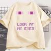 T Shirt Unisex Retro Game Cyberpunk Graphic Crew Neck Short Sleeve Soft Cotton Harajuku Egirl Streetwear Tee Tops