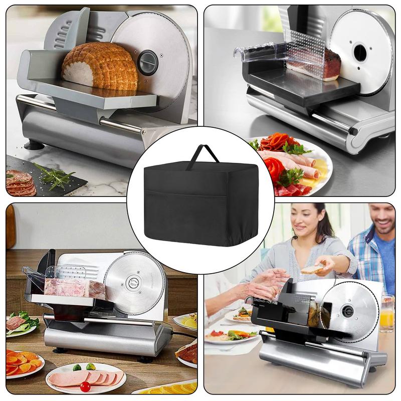 Meat Slicer Kitchen Cover Waterproof Dust-Proof Appliance Cover Dust Cover Splash-Proof Small Organizer Bag Kitchen Accessories
