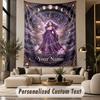 Fantasy Magic (13) Theme Custom Tapestry Personalized Custom Name Text Wall Hanging Tapestry Home Decor Background Cloth