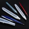 1set Including 3pcs Handmade Pen Silicone Mold DIY Epoxy Resin Pen Holder Resin Casting Mold Transparent Ballpoint